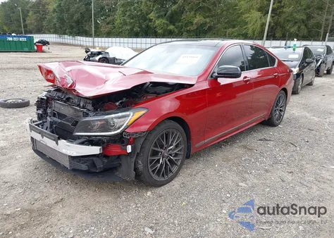 2019 Genesis G80 3.3T Sport из США, поврежденный, VIN KMHGN4JB0KU301317